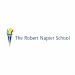 A partner logo: The Robert Napier School